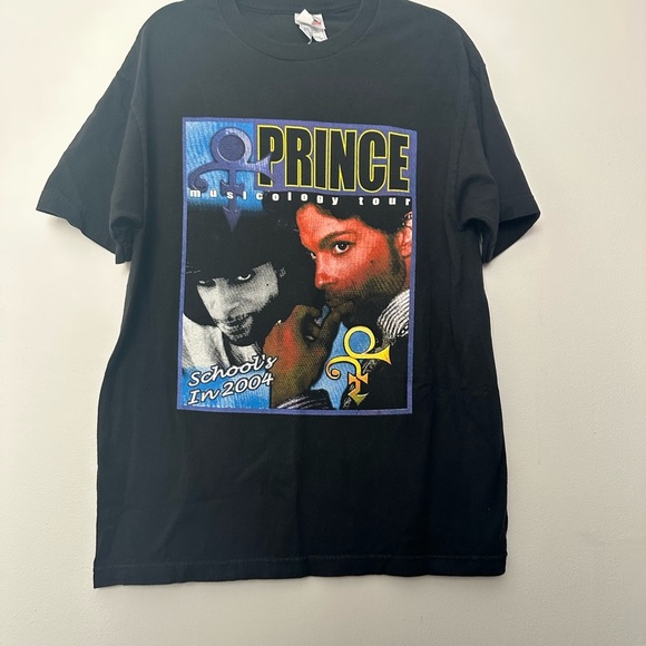 Prince Musicology Tour Schools In 2004 Concert Tee Shirt Band Shirt Y2K Band - Picture 7 of 14